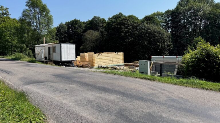 Konstrukce základové desky shora