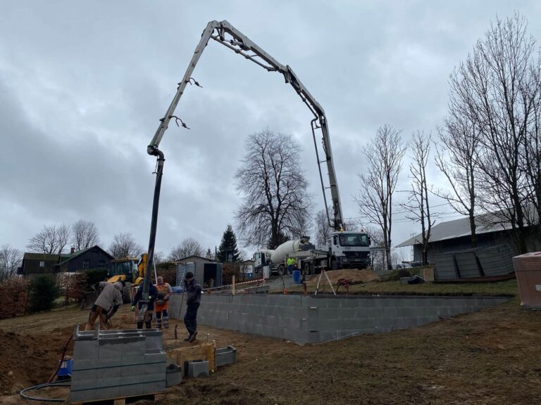 Základová konstrukce domu